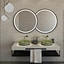 double basin bathroom cabinet